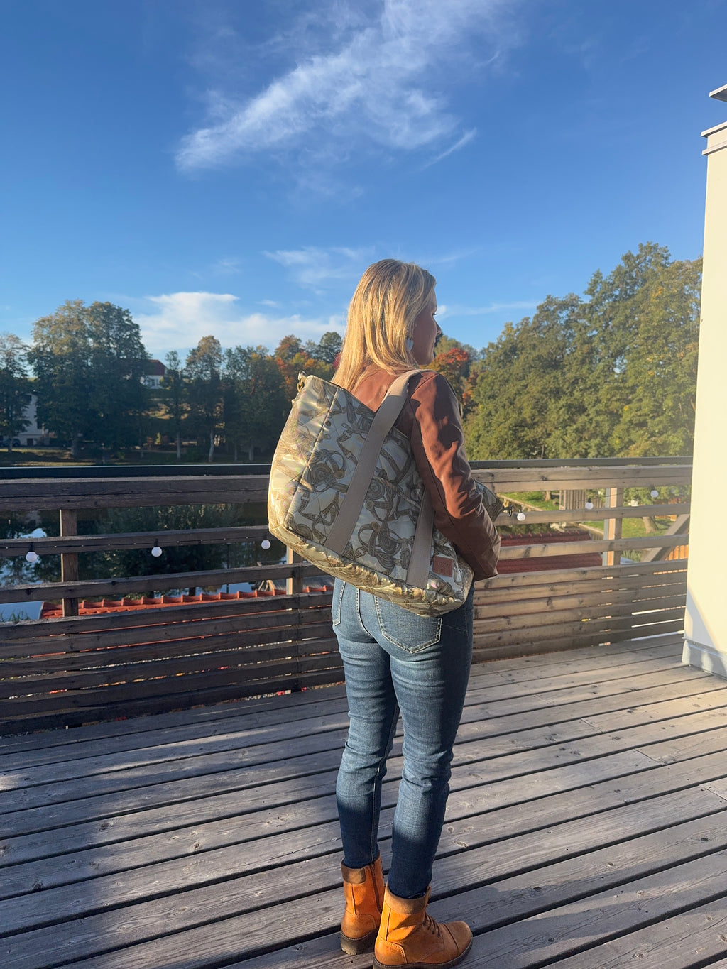 Beltingprintbag Gold