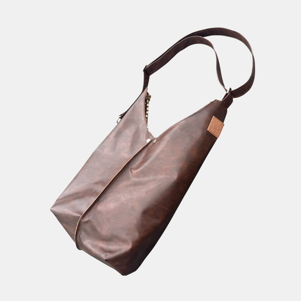 Half & Half Bag Kastanie / Verstellbar