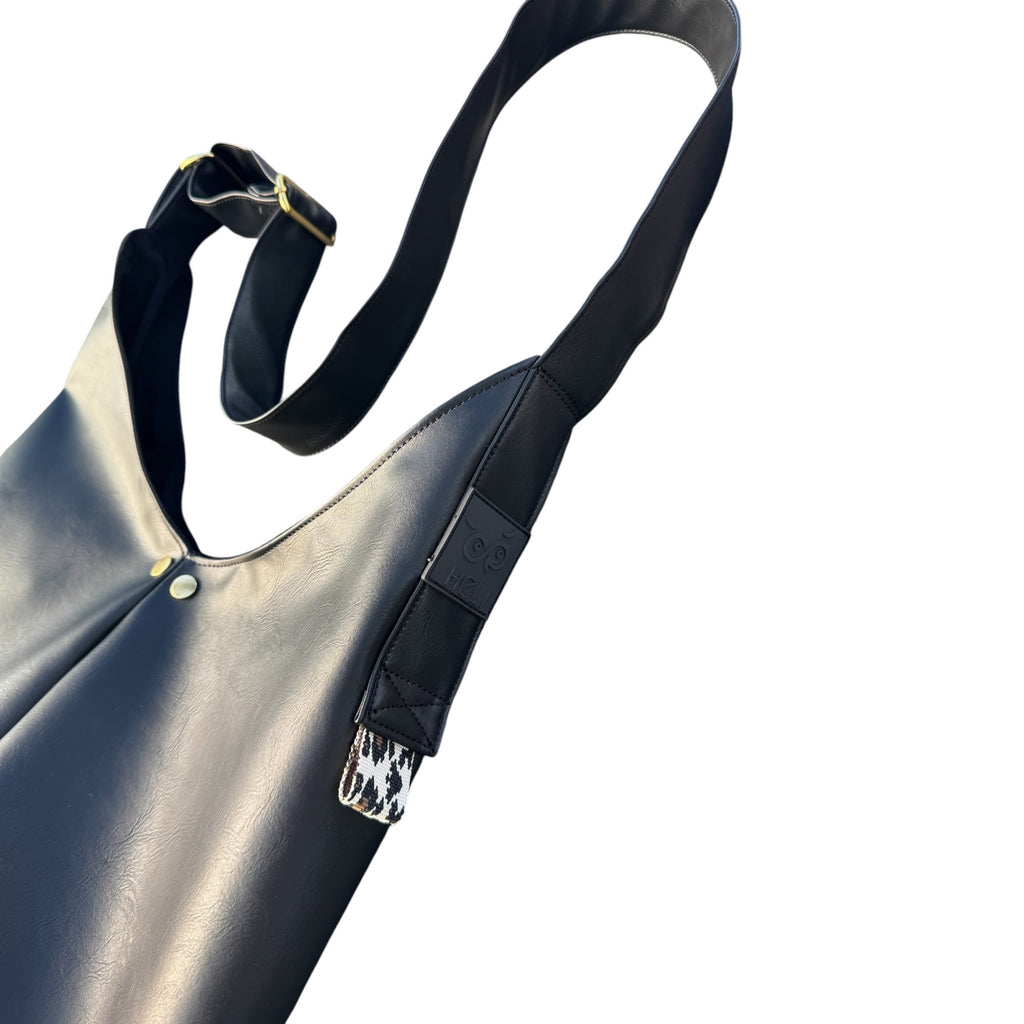 Half & Half Bag Schwarz / Verstellbar