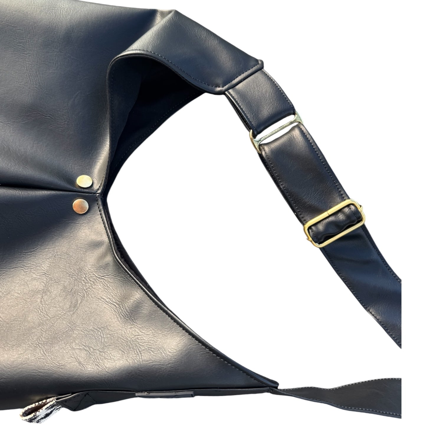 Half & Half Bag Schwarz / Verstellbar