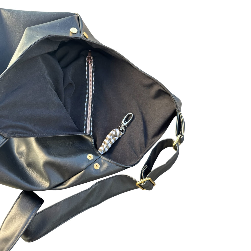 Half & Half Bag Schwarz / Verstellbar