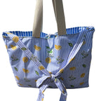 Strandtasche Zitrone / groß