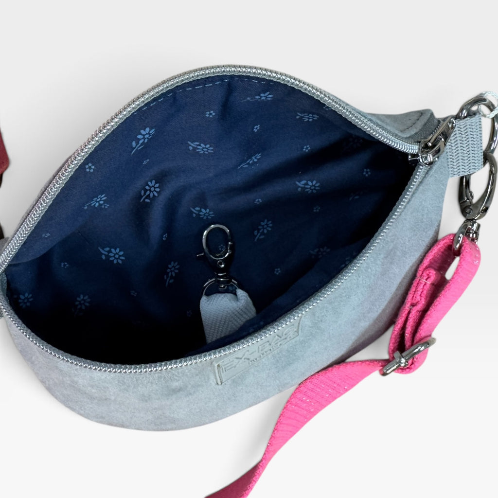 Bauchtasche Mini Grau