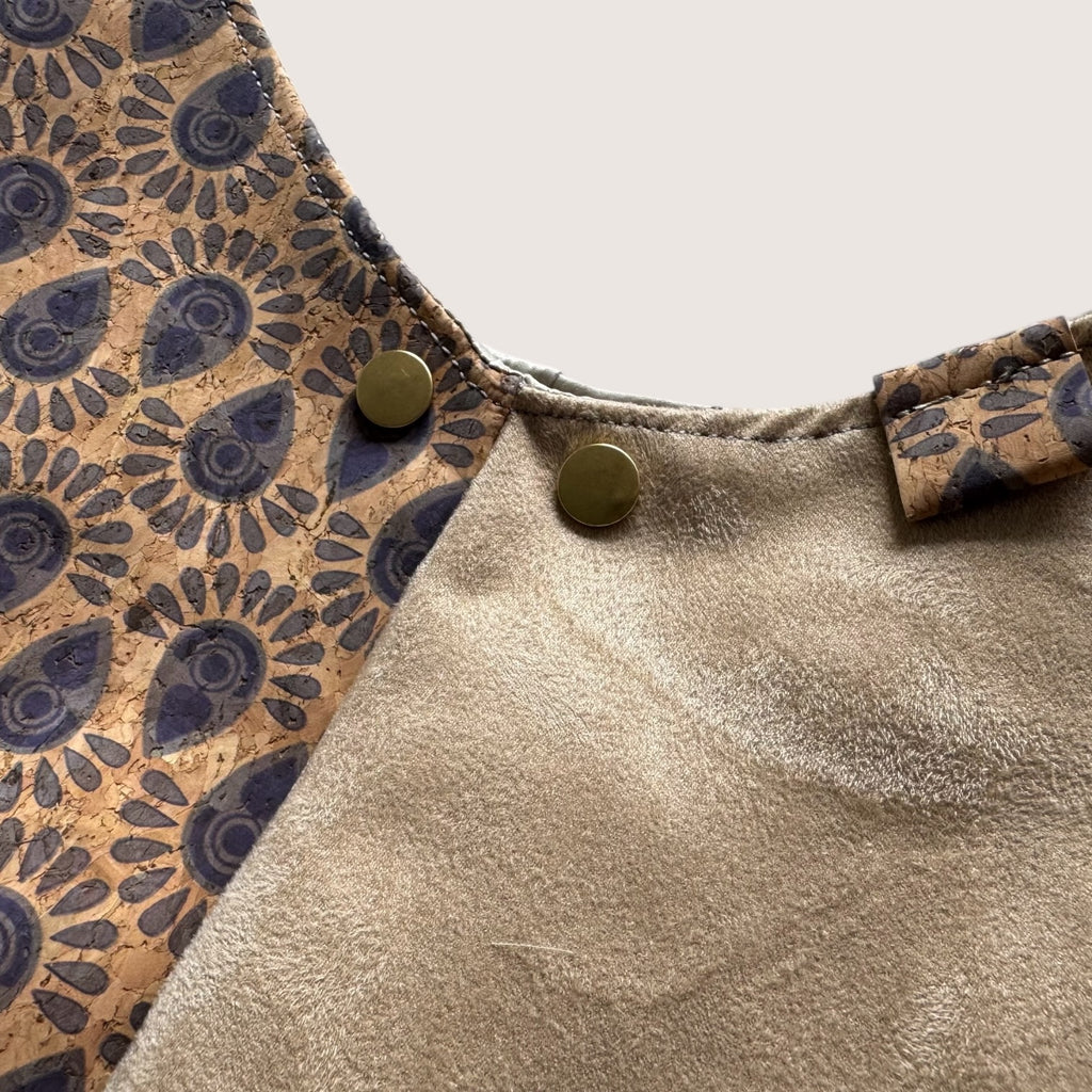 Half & Half Bag| Kork + Kunstleder