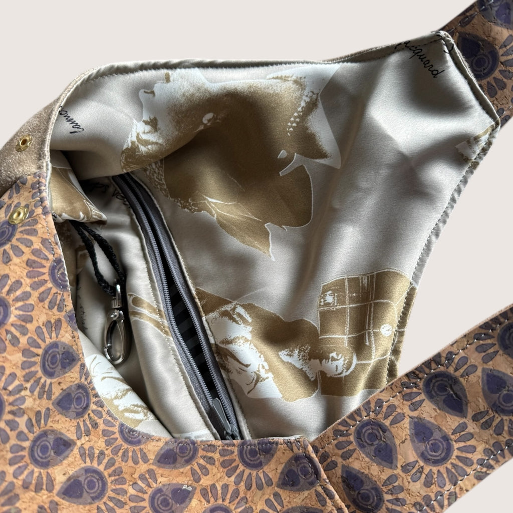 Half & Half Bag| Kork + Kunstleder