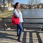 Half & Half Bag | Rot - Manon
