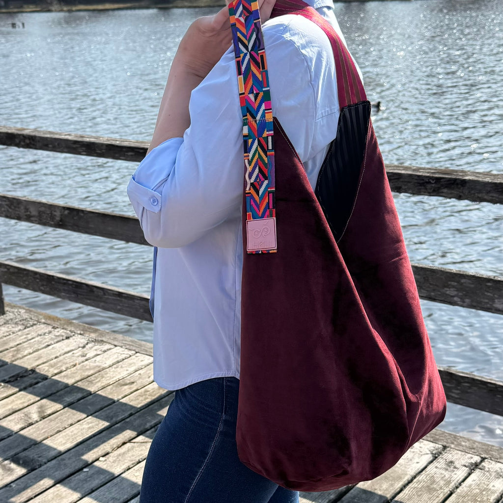 Half & Half Bag | Weinrot