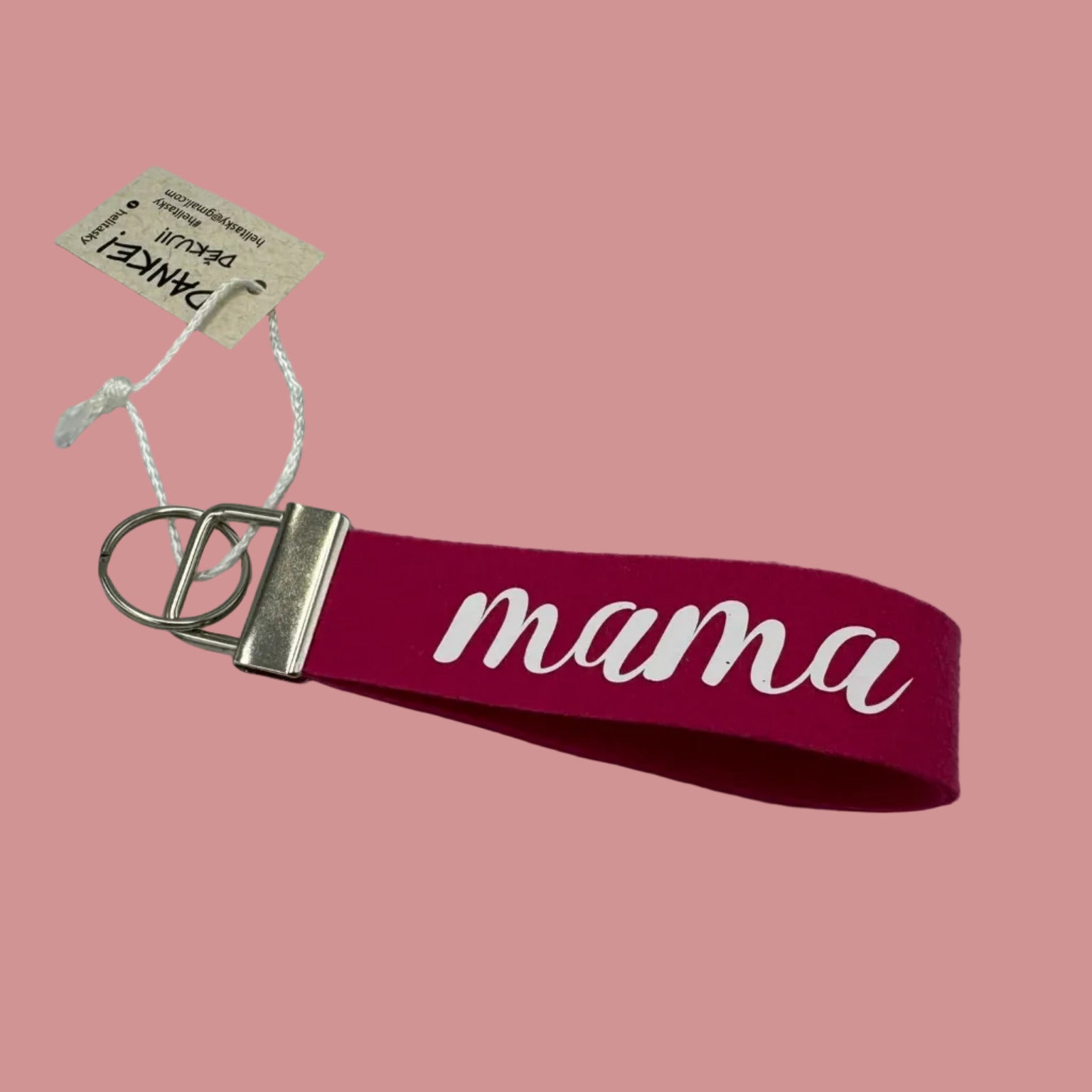 Schlüsselanhänger Pink | Mama