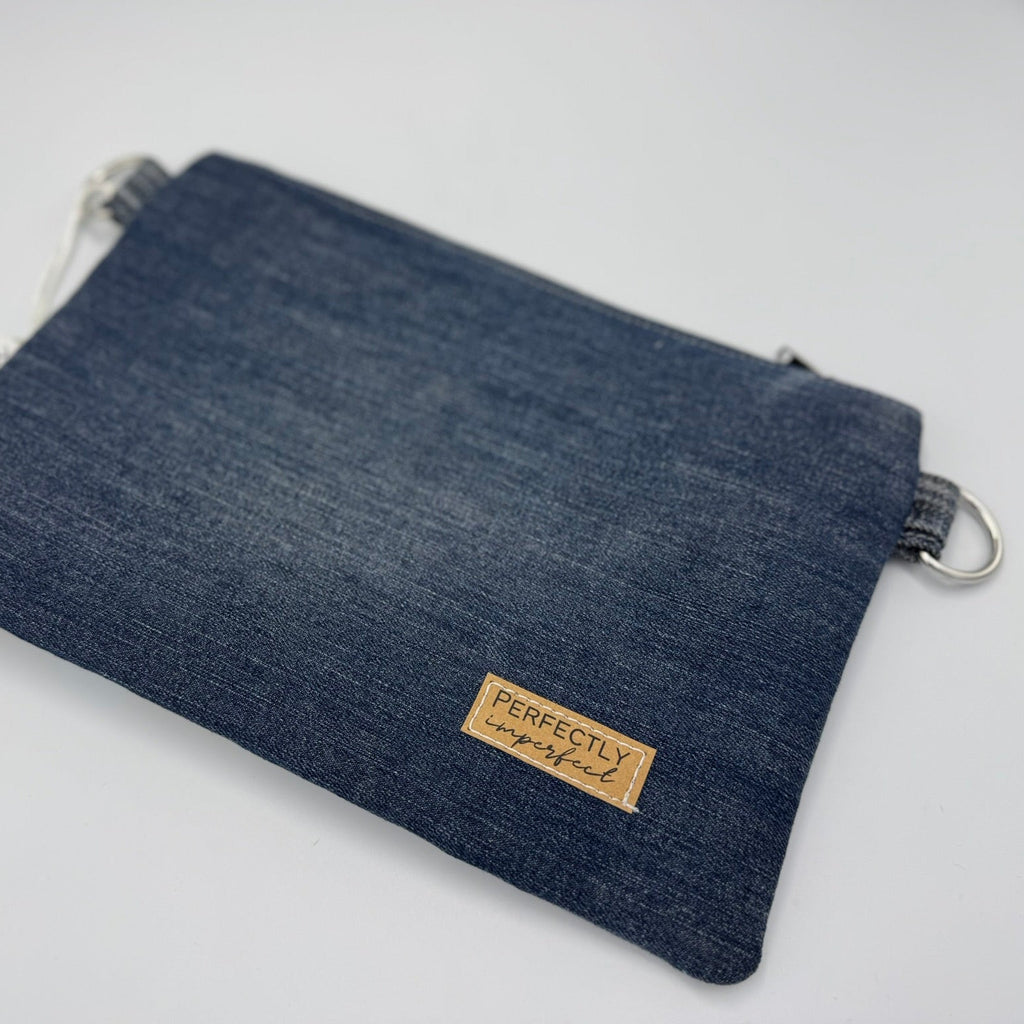 Crossbodybag Patchwork mit Jeans