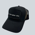 Statement Cap "Live your life" mit abnehmbarer Patch