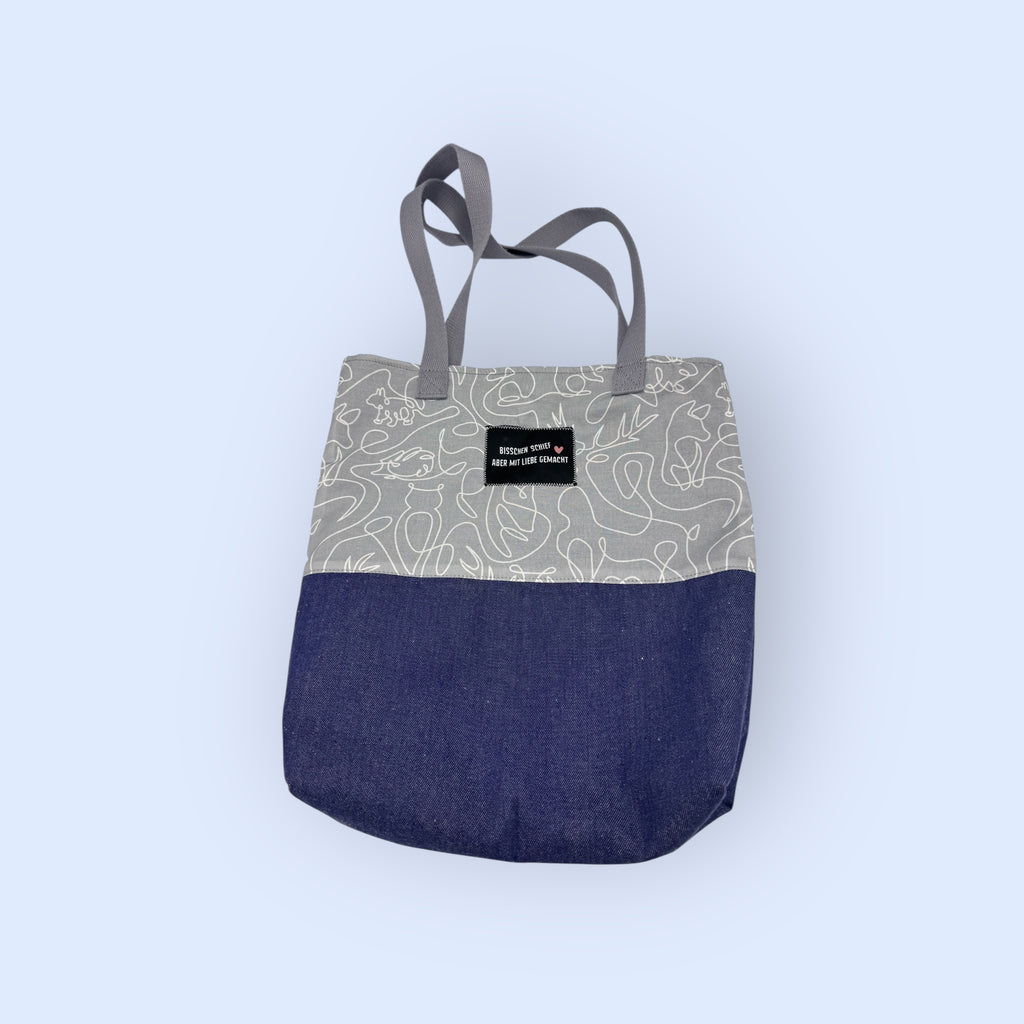 Stofftasche Blue