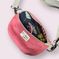 Bauchtasche Mini Rosa Cord