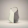 Half & Half Bag | Weiß und grau