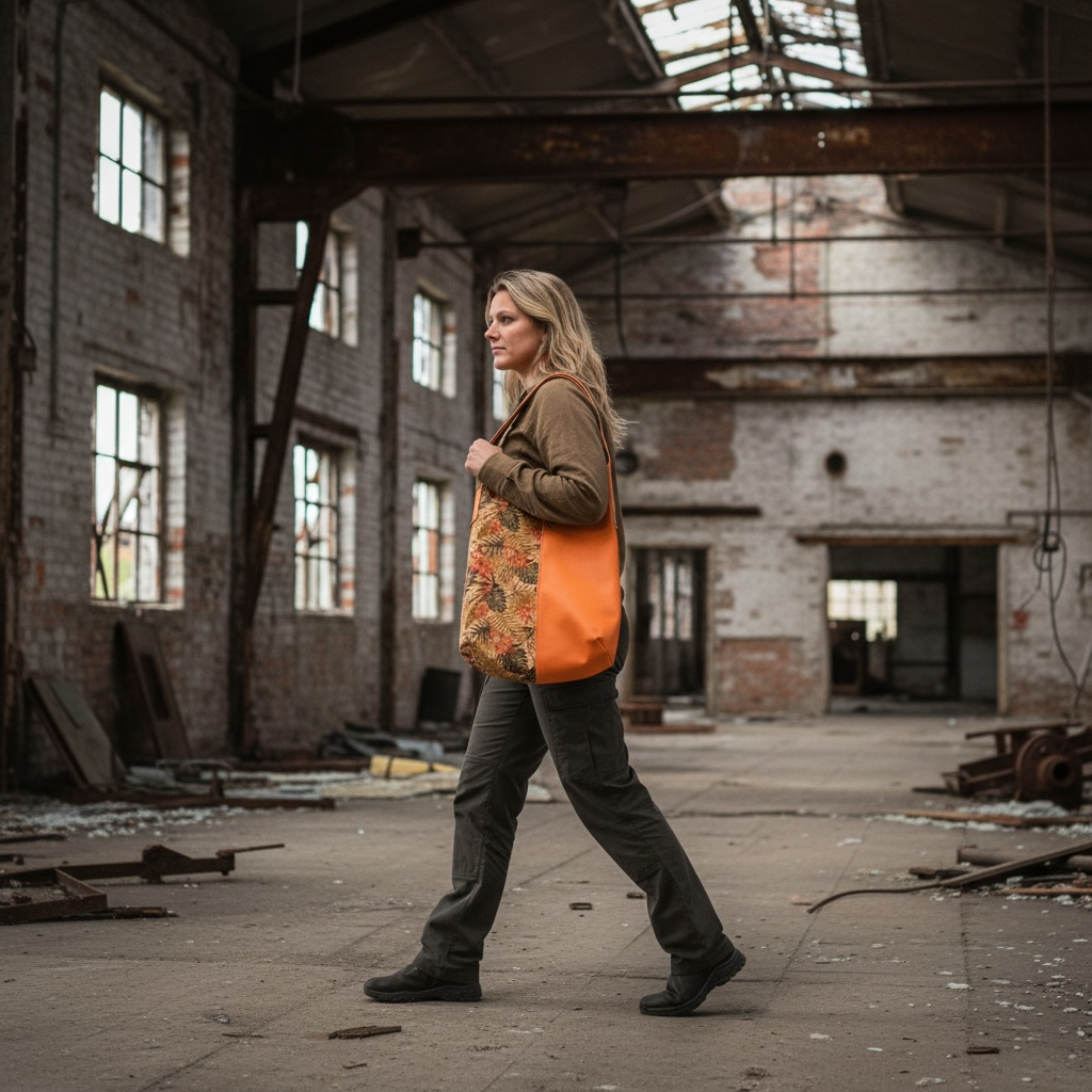 Half & Half Bag| Orange Exotik