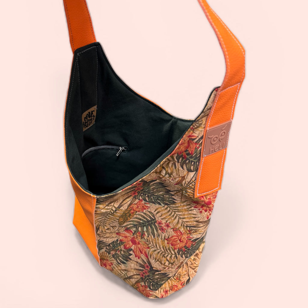 Half & Half Bag| Orange Exotik