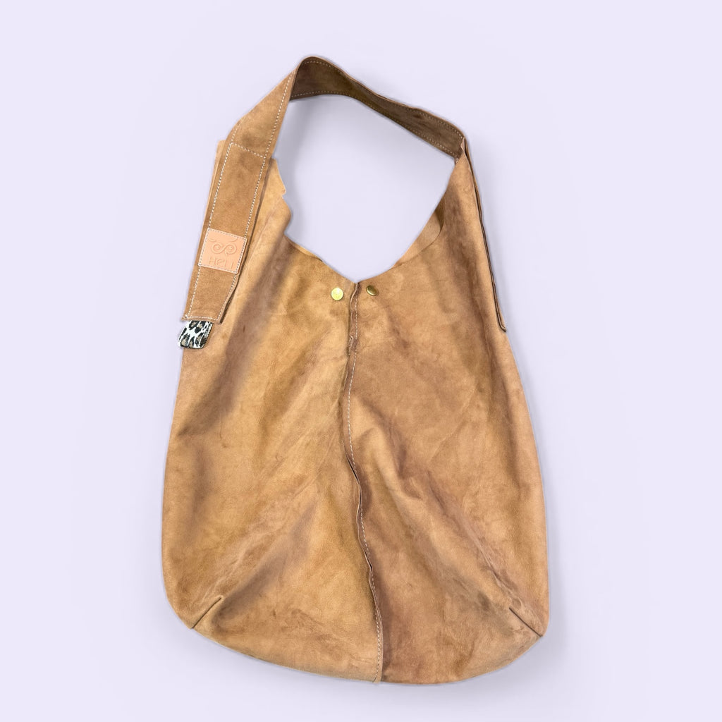 Half & Half Bag | Hell Braun Leder