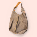 Half & Half Bag | Braun Kunstleder