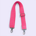 Taschengurtband | Pink + Silber