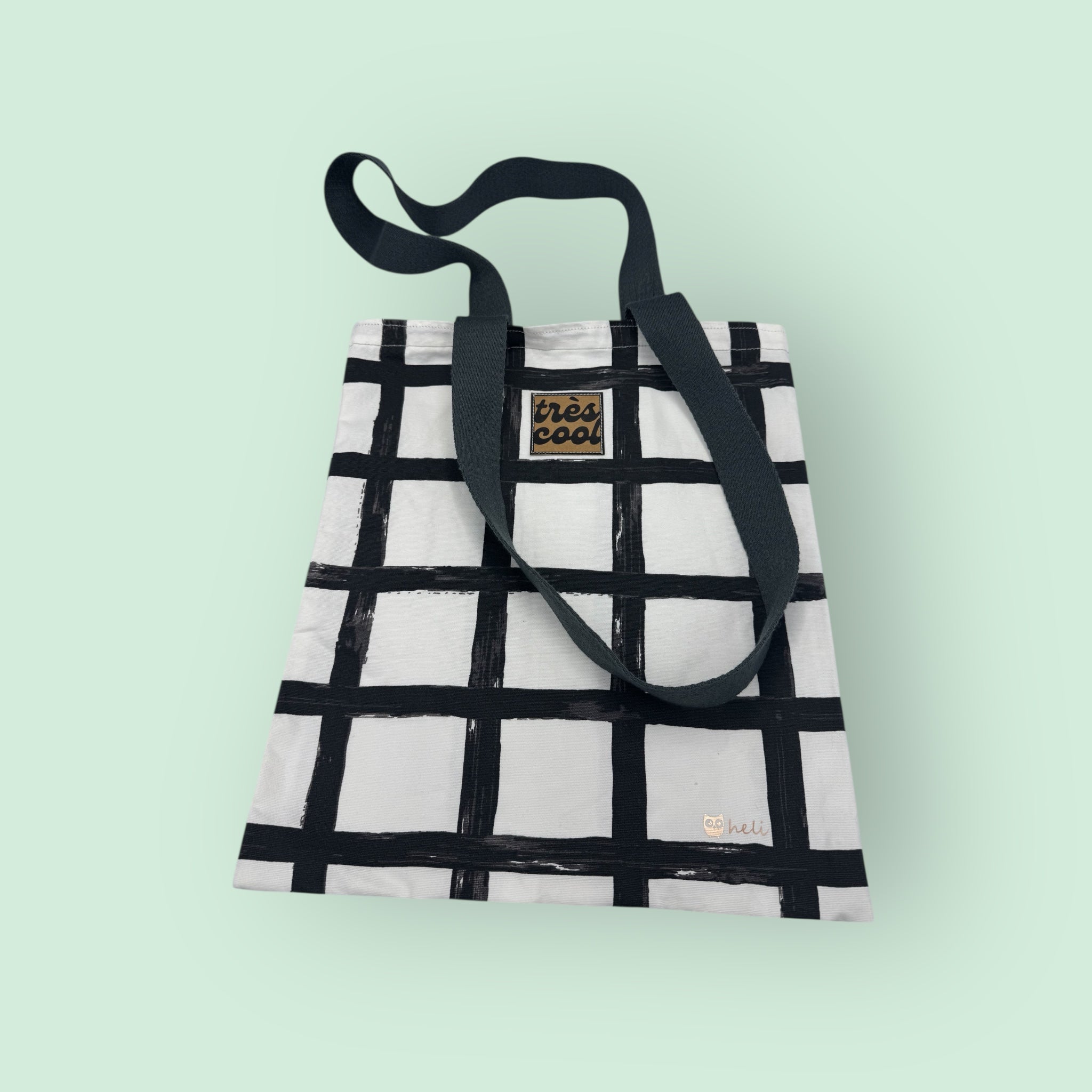 Stofftasche Black & White
