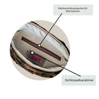 Bauchtasche Kunstfell Braun
